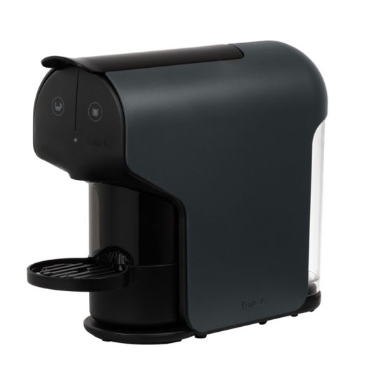Delta Q QUICK 0,8 l 1200 W schwarze Kapsel-Kaffeemaschine für die Arbeitsplatte