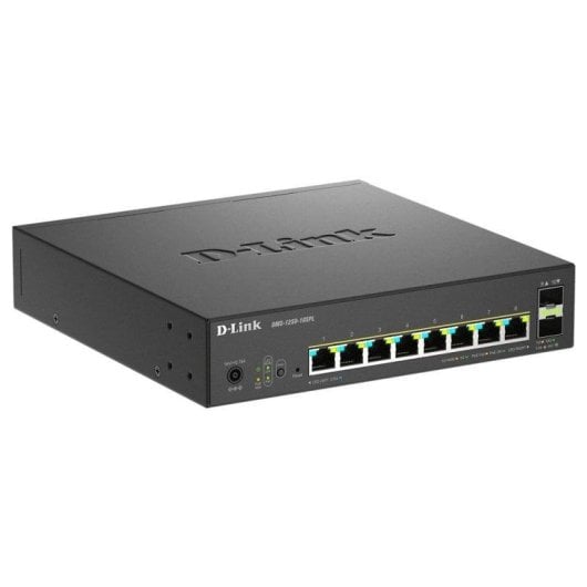 Switch Gestito D-Link 10 Porte 8 Gigabit + 2 SFP PoE