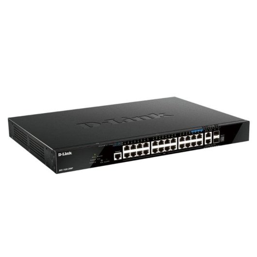 Switch Gestioné D-LINK L3 20 Ports Gigabit PoE+ 4x2,5G 2x10G SFP+ Apilable 1U