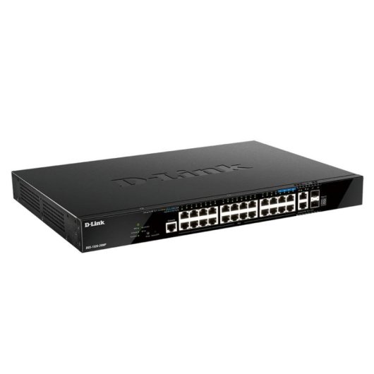 Switch Gestioné D-LINK L3 20 Ports Gigabit PoE+ 4x2,5G 2x10G SFP+ Apilable 1U