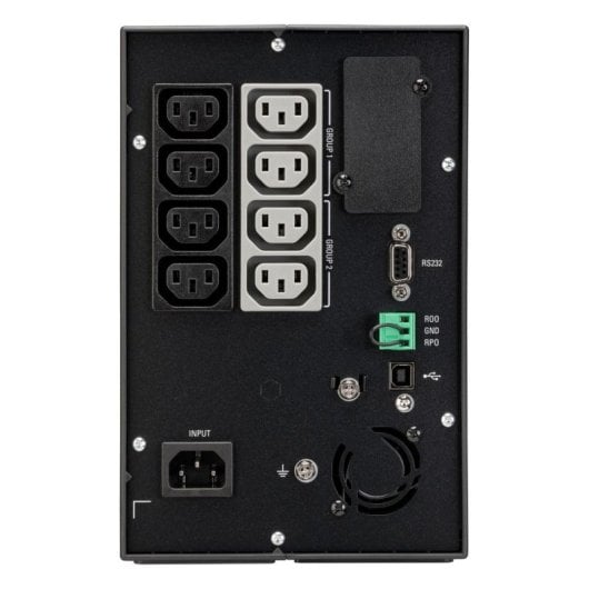 Sai Eaton 920W Batería de Plomo Ácido Eficiencia 98,2% 8 Salidas C13 LCD