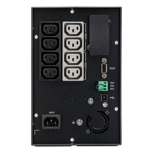 Sai Eaton 920W Batería de Plomo Ácido Eficiencia 98,2% 8 Salidas C13 LCD