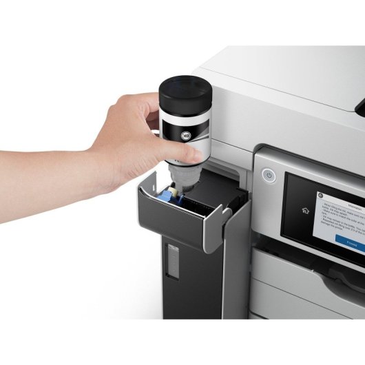 Imprimante multifonction recto verso monochrome Epson EcoTank Pro ET-M16685 A3+, Wi-Fi, blanche