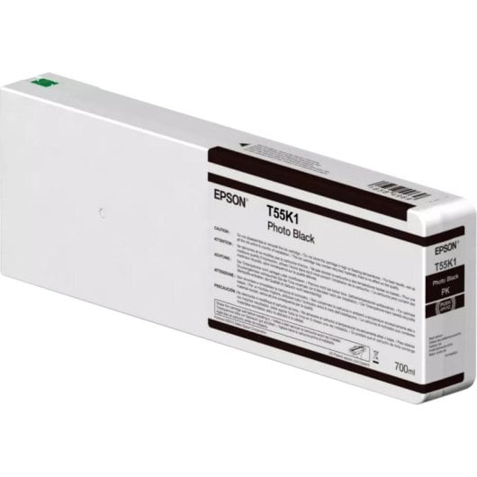Cartouche d'encre Epson T55K100 700 ml Noir photo Pack individuel