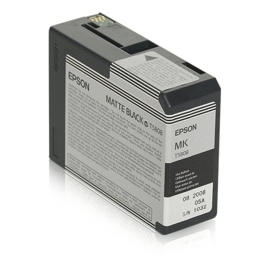 Cartucho de tinta Epson T58080N negro mate 80ml para Stylus Pro 3800/3880