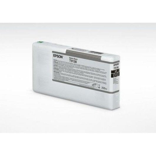 Cartouche d'encre Epson T9138 Matte Black 200 ml pour SureColor SC-P5000
