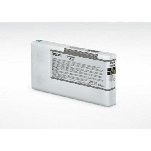 Cartouche d'encre Epson T9138 Matte Black 200 ml pour SureColor SC-P5000