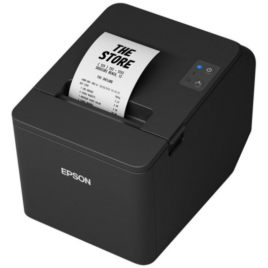 Imprimantes thermiques USB Epson TM-T20IV avec découpeuse automatique et prise en charge des codes-barres