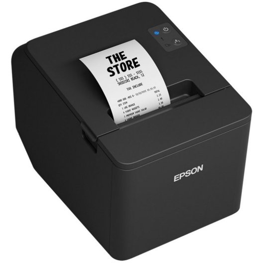 Imprimantes thermiques USB Epson TM-T20IV avec découpeuse automatique et prise en charge des codes-barres