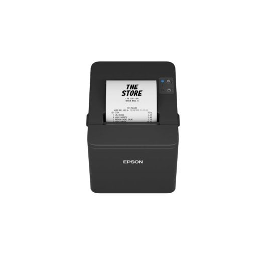 Impresora Térmica Ethernet USB RS-232 Epson TM-T20IV con cortador automático y códigos de barras