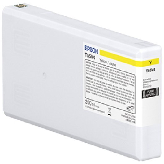 Cartucho de tinta Epson UltraChrome Pro10 Amarillo Original 200ml para SureColor P5360