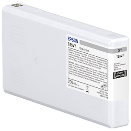 Cartucho de Tinta Epson SureColor P5360 200ml Gris Tinta Pigmentada Pack Individual