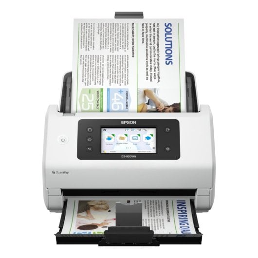 Escáner Epson WorkForce DS-900WN 600x600 DPI Dúplex ADF WiFi 100 hojas Táctil