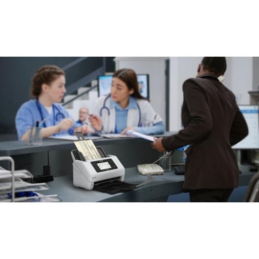 Escáner Epson WorkForce DS-900WN 600x600 DPI Dúplex ADF WiFi 100 hojas Táctil
