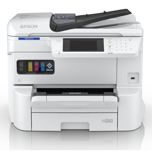 Impresora Inyección de tinta Wi-Fi Ethernet Epson WorkForce Pro EM-C7100DWF multifunción dúplex A3+