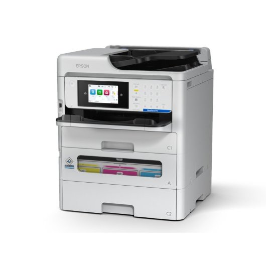 Multifunción Epson Inkjet Color WorkForce Pro EM-C800RDWF WiFi Dúplex Seguridad