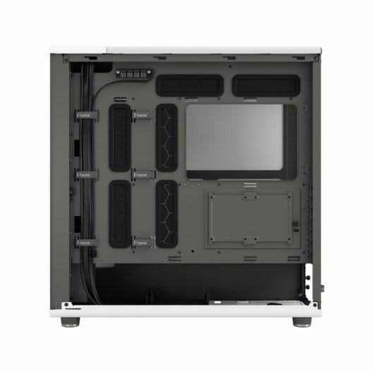 Torre Fractal Design North Blanco Acero Madera ATX sin Ventana 3x140mm USB-C