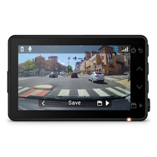 Garmin Dashboard-Kamera Full HD 1920 x 1080p 140° GPS WiFi Bluetooth MicroSD 2,41-Zoll-Touchscreen G-Sensor