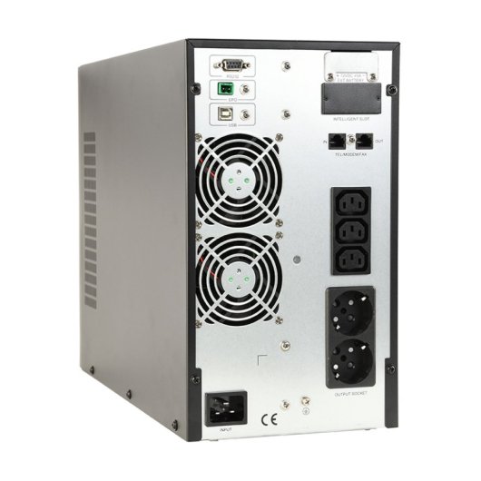 Sai Gembird 2 kVA VRLA-Batterie, 20 Minuten, Doppelumwandlung, Sinuswelle, LCD