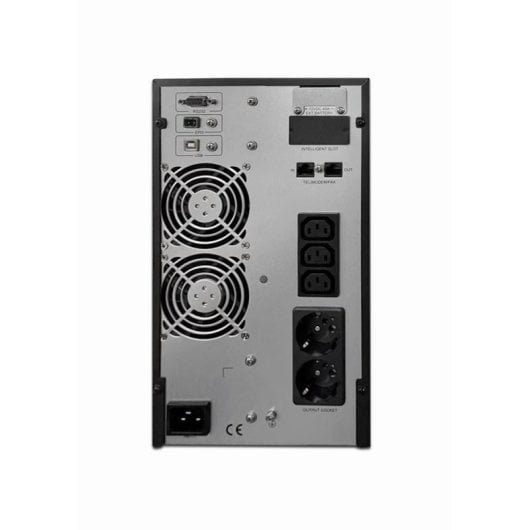 Bateria VRLA Sai Gembird 3kVA 20 minutos, onda sinusoidal dupla conversão, LCD USB