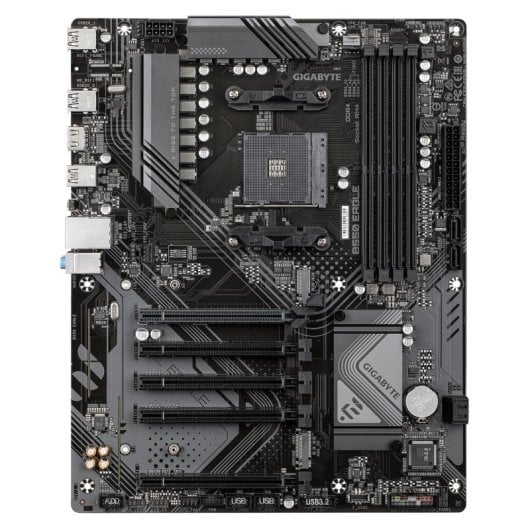 Carte mère Gigabyte B550 ATX AM4 B550 EAGLE DDR4 128 Go PCIe 4.0 USB 3.2 RAID