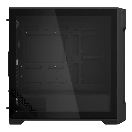 Gigabyte ATX Midi Tower, gehärtetes Glas, USB 3.2, 210 mm, schwarzes Gaming-Gehäuse