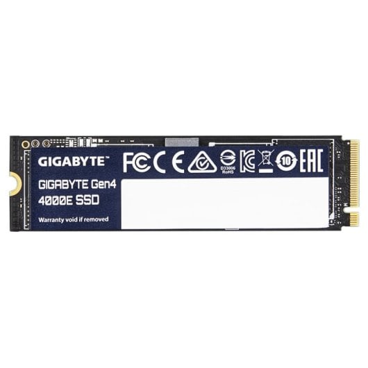 Disco Duro Gigabyte Gen4 4000E SSD 1TB M.2 NVMe PCIe 4.0 4000MB/s 3D NAND 2280 Ultra Rápido