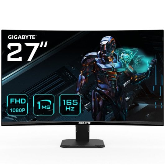 Écran Gigabyte GS27F 27 pouces FHD 165 Hz SS-IPS FreeSync Premium HDR compatible VESA