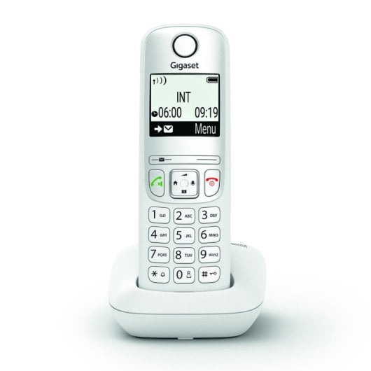 Teléfono inalámbrico Gigaset A690 Blanco LED 2” Altavoz 100 contactos GAP ECO