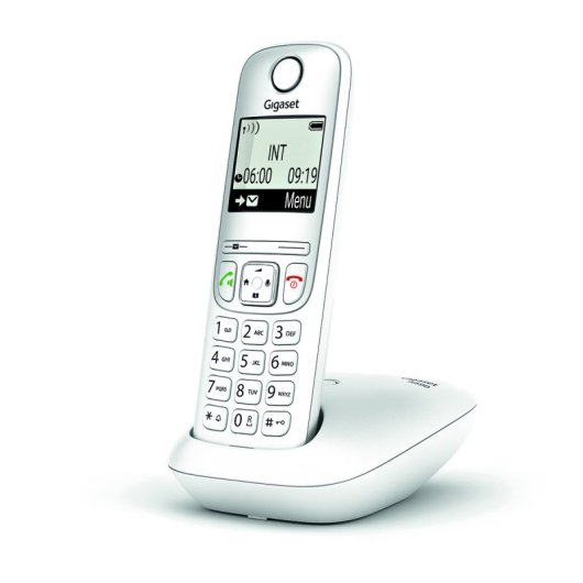 Teléfono inalámbrico Gigaset A690 Blanco LED 2” Altavoz 100 contactos GAP ECO