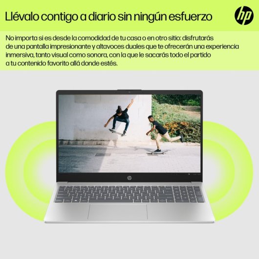 Portátil HP 15-fd0142ns 15.6" Intel Core i7-1255U 16GB 512GB SSD FHD Windows 11 Azul Lunar