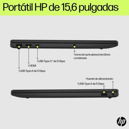 Portátil HP 15-fd0142ns 15.6" Intel Core i7-1255U 16GB 512GB SSD FHD Windows 11 Azul Lunar