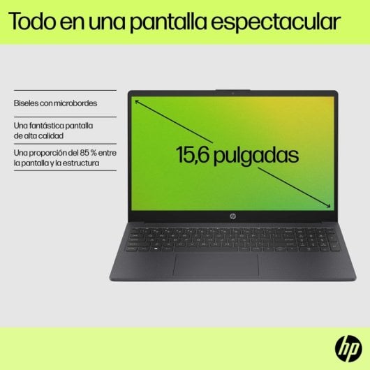 Portátil HP 15-fd0142ns 15.6" Intel Core i7-1255U 16GB 512GB SSD FHD Windows 11 Azul Lunar