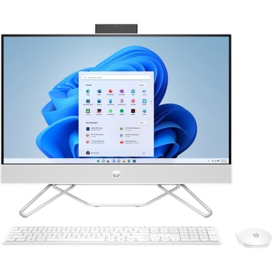 PC Sobremesa HP All-in-One 24-cb1067ns Intel Core i5-1235U 8GB 512GB SSD 23.8" IPS FHD Blanco