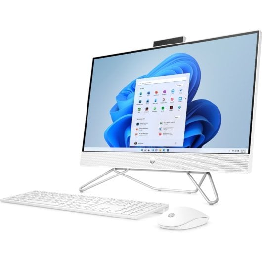 PC Sobremesa HP All-in-One 24-cb1067ns Intel Core i5-1235U 8GB 512GB SSD 23.8" IPS FHD Blanco