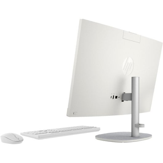 Ordinateur de bureau tout-en-un HP 24-cr0042ns Intel Core i3-1315U 8 Go SSD 512 Go Wi-Fi 6 23,8" Full HD Blanc