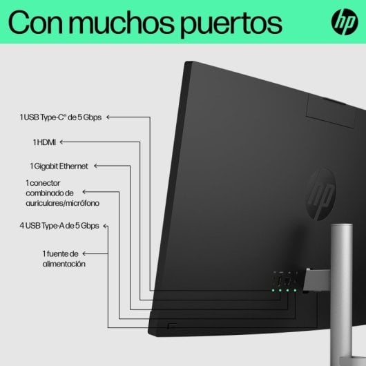 PC Sobremesa HP All-in-One Intel Core i5-1335U 16GB 512GB SSD FHD Wi-Fi 6 Blanco