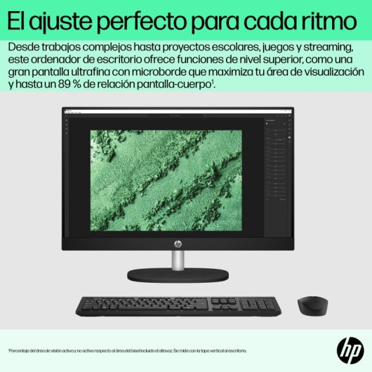 PC Sobremesa HP 24-cr0050ns i5-1335U 16GB 512GB SSD FHD IPS WiFi6 Sostenible
