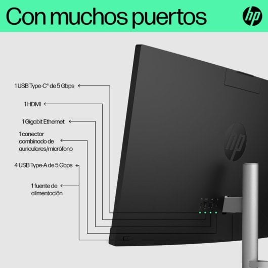 All in One HP 24-cr0110ns AMD Ryzen 5 7520U 16GB 1TB SSD 23.8" FHD