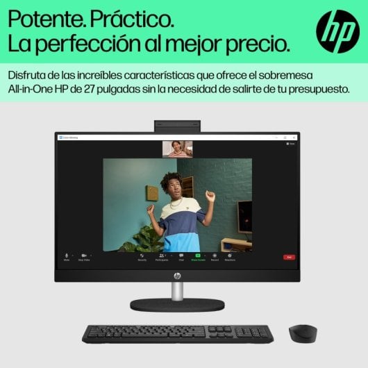 PC Sobremesa HP 27-cr0080ns Intel Core i5-1335U 16GB 1TB SSD Pantalla 27" Táctil FHD Cámara IR W11H