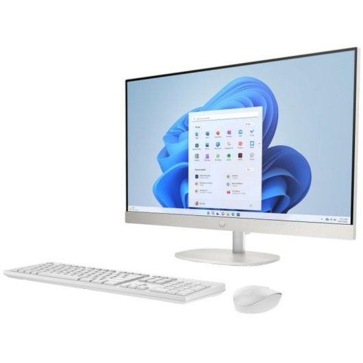 PC Sobremesa HP All-in-One 27-cr0082ns 27" Intel Core i5-1335U 16GB 512GB SSD Full HD WiFi6 Blanco