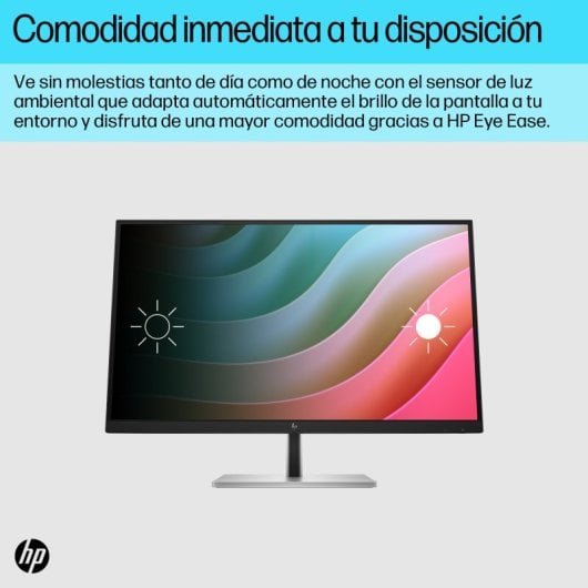 HP E-Series E27k G5 27" 4K 60Hz IPS USB-C Altura Ajustable VESA Altavoces Energy Star
