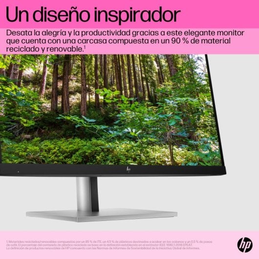 HP E24t G5 23.8" FHD 75Hz IPS Táctil Altura Ajustable Antirreflejo USB HDMI DP