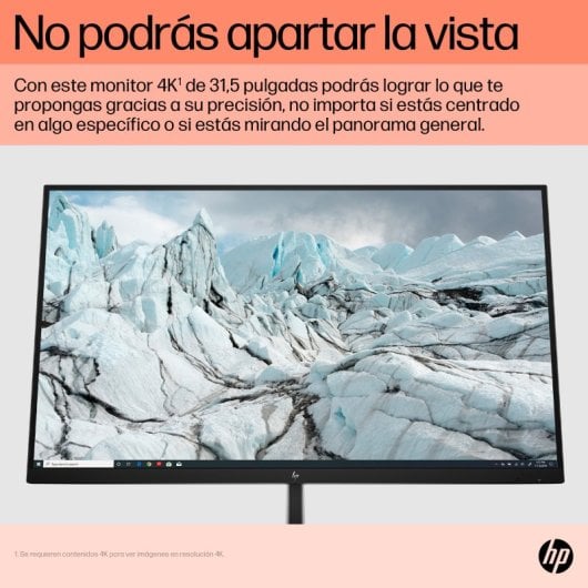 HP E32k G5 31.5" 4K 60Hz IPS USB-C Altavoces Altura VESA
