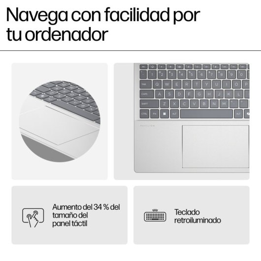 HP Pavilion 16-af0024ns 16? Intel Core Ultra 5 125U 16GB 512GB SSD 2K HDR Windows 11 Home Azul