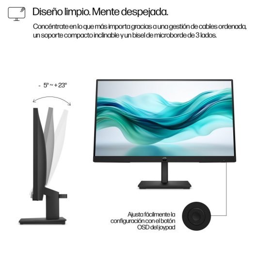 HP Series 3 Pro 322pf 21,5" FHD 100Hz IPS Flicker Free Low Blue Light DisplayPort VGA Mate