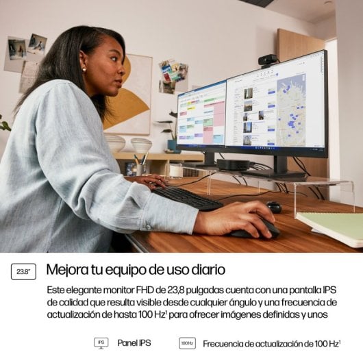 HP 324pf 23,8″ FHD 100 Hz IPS antireflet à cadre fin