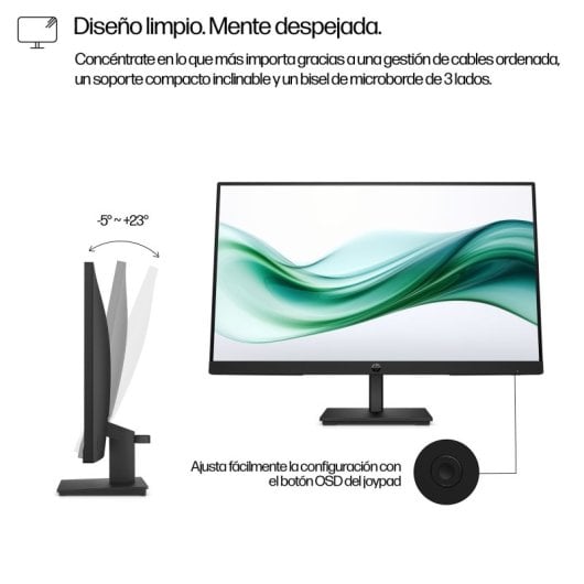HP Series 3 Pro 324pv 23.8" 1080p 100Hz VA Low Blue Light Flicker Free Edge LED Micro-Edge