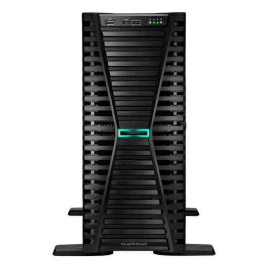 Servidor HPE Xeon Silver 4510 64GB 960GB SSD DDR5-SDRAM RAID RPS Torre