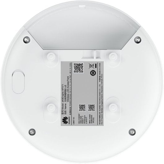Huawei eKit AP371 Wi-Fi 6 2500 Mbit/s PoE MU-MIMO Bluetooth 5.4 Point d'accès Blanc